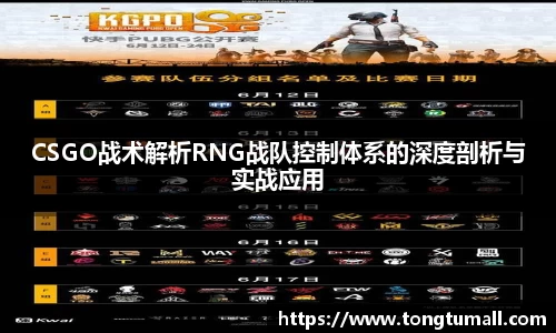 CSGO战术解析RNG战队控制体系的深度剖析与实战应用